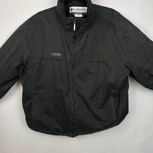Black Columbia Windbreaker